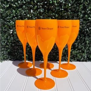 Veuve Clicquot Champagne Glasses